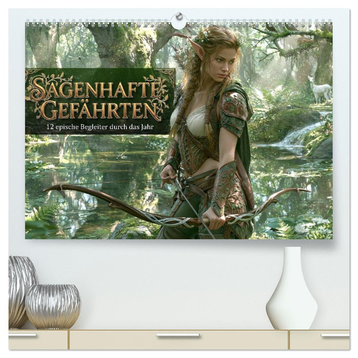 Sagenhafte Gefährten - 12 epische Begleiter durch das Jahr (CALVENDO Premium Wandkalender 2027)