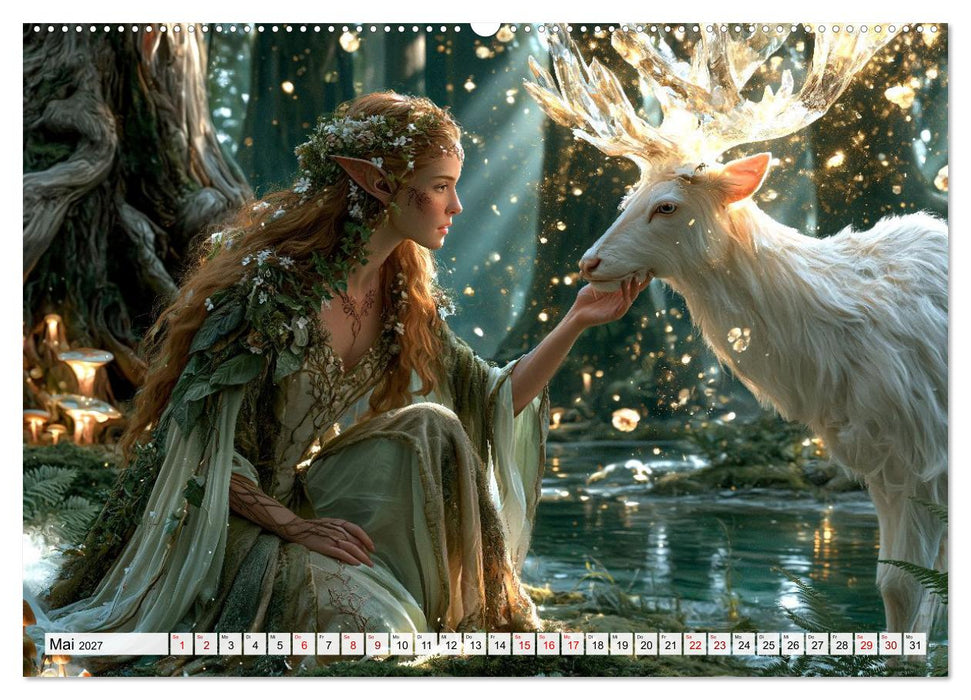 Sagenhafte Gefährten - 12 epische Begleiter durch das Jahr (CALVENDO Premium Wandkalender 2027)