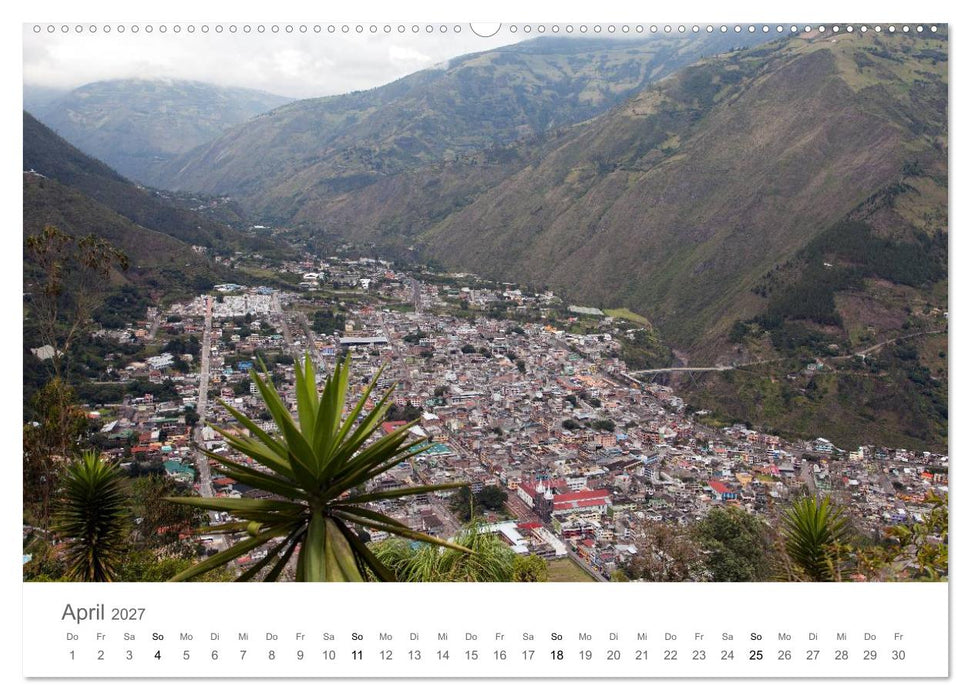 Ecuador - Regenwald und Vulkane (CALVENDO Wandkalender 2027)