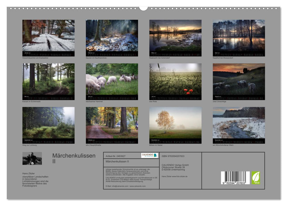 Märchenkulissen II (CALVENDO Premium Wandkalender 2027)