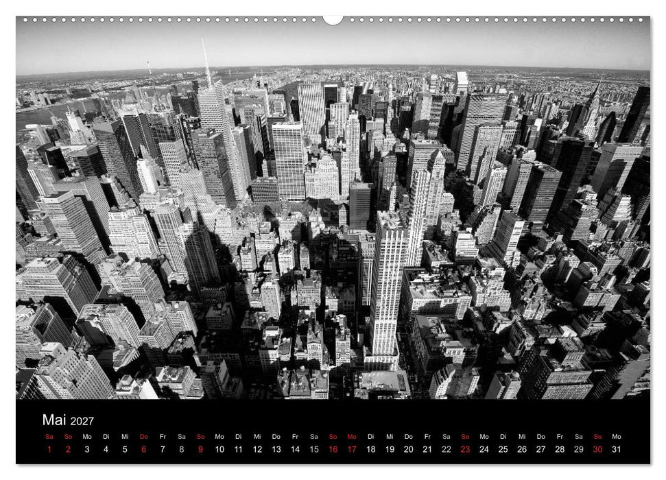 New York 2027 (CALVENDO Wandkalender 2027)