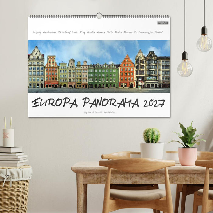 Europa Panorama 2027 (CALVENDO Wandkalender 2027)
