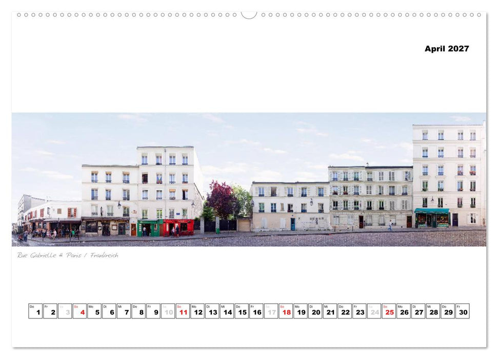 Europa Panorama 2027 (CALVENDO Wandkalender 2027)