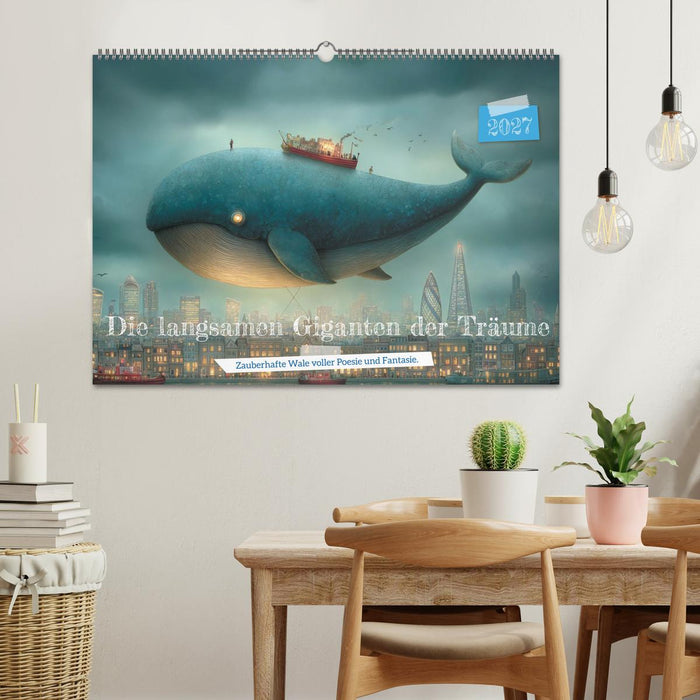 Die langsamen Giganten der Träume (CALVENDO Wandkalender 2027)