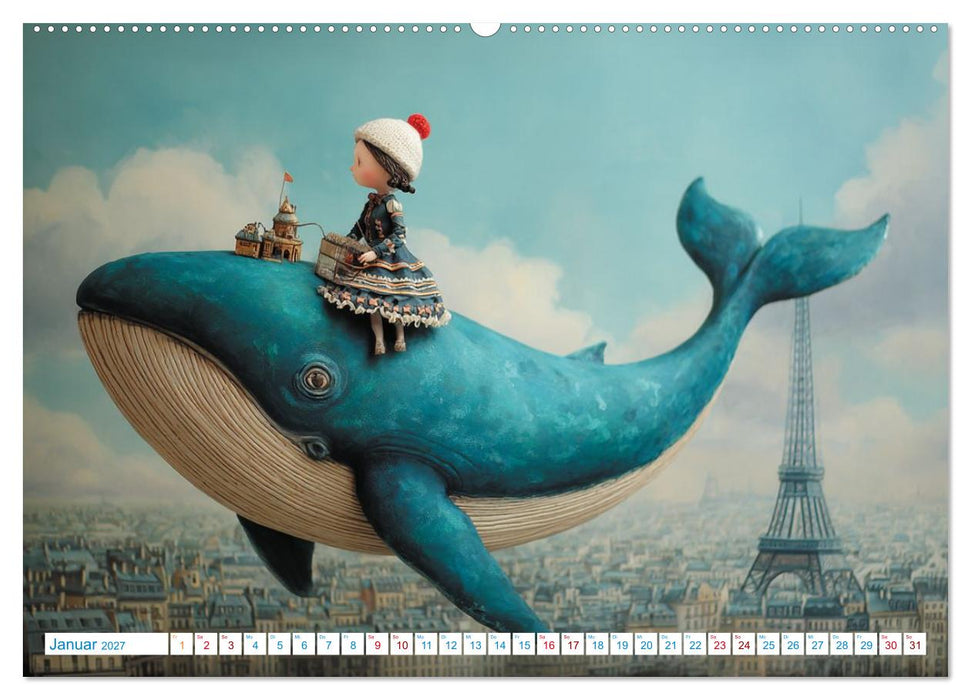 Die langsamen Giganten der Träume (CALVENDO Wandkalender 2027)