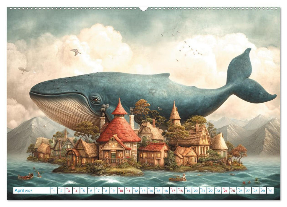 Die langsamen Giganten der Träume (CALVENDO Wandkalender 2027)