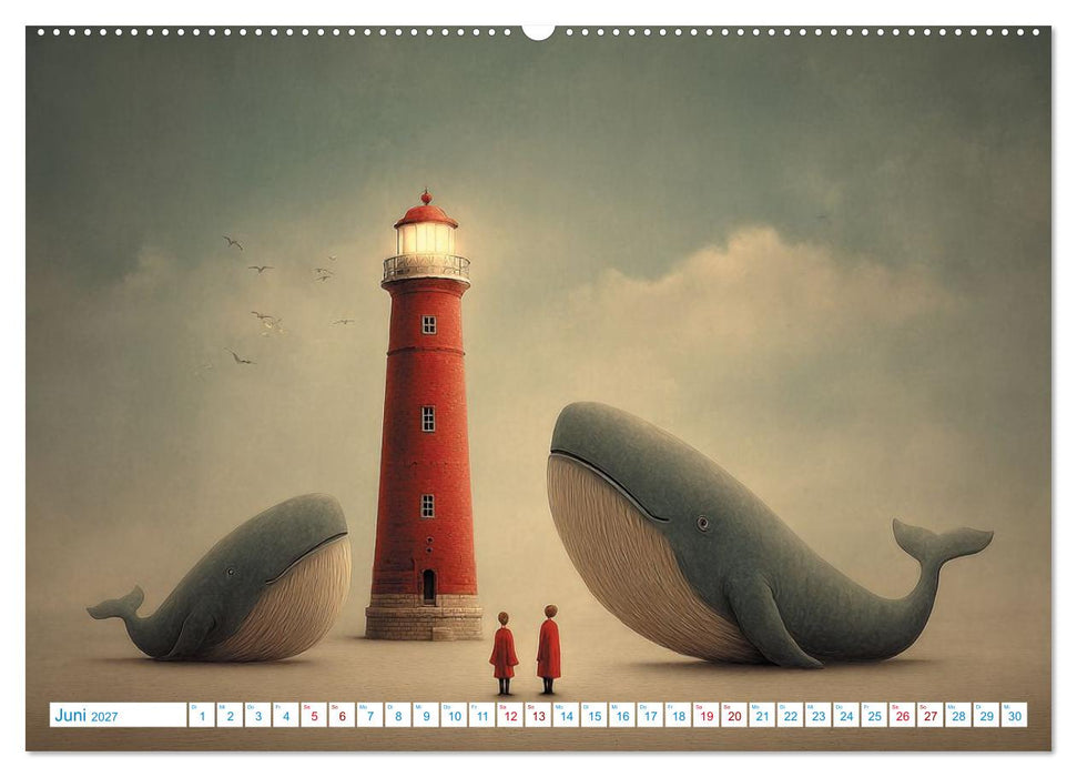 Die langsamen Giganten der Träume (CALVENDO Wandkalender 2027)