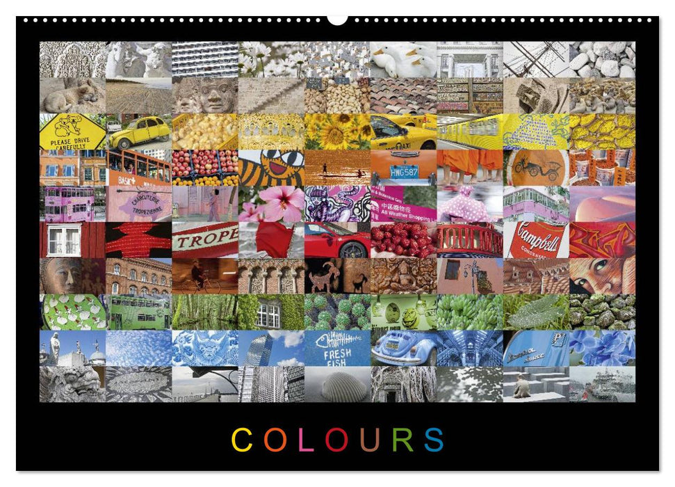 Colours (CALVENDO Wandkalender 2027)