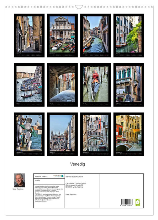 Venedig (CALVENDO Wandkalender 2027)