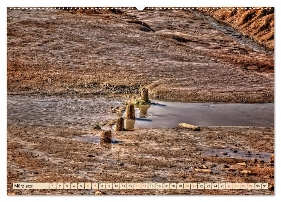 Friesland - Watt und Nordsee (CALVENDO Premium Wandkalender 2027)