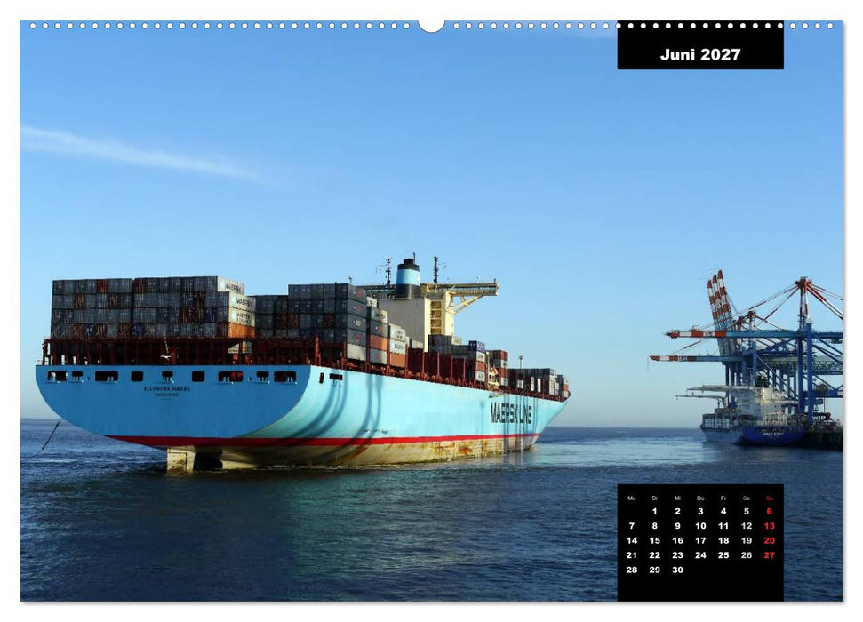 Bitte ein Schiff! (CALVENDO Premium Wandkalender 2027)