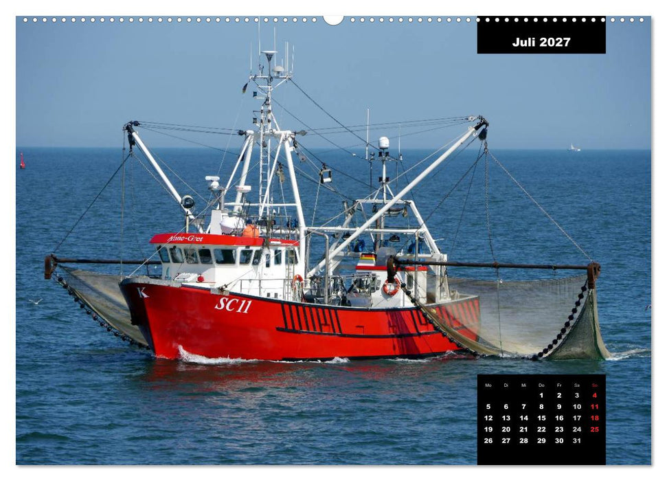 Bitte ein Schiff! (CALVENDO Premium Wandkalender 2027)