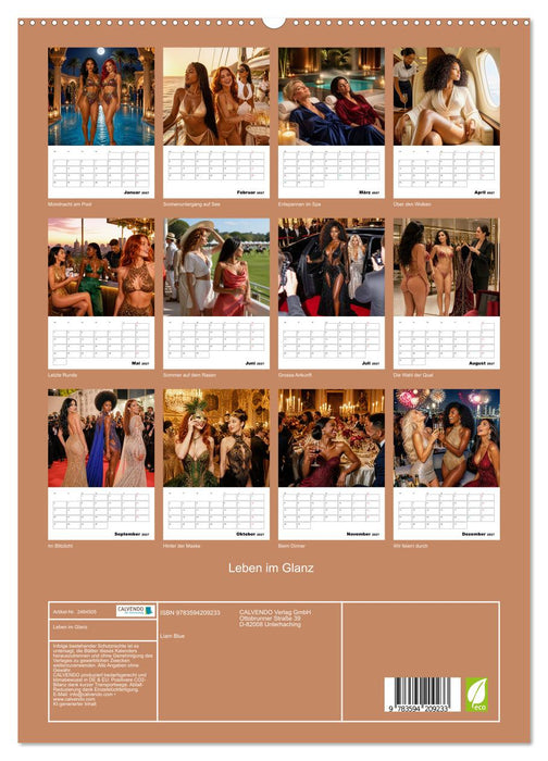 Leben im Glanz (CALVENDO Premium Wandkalender 2027)