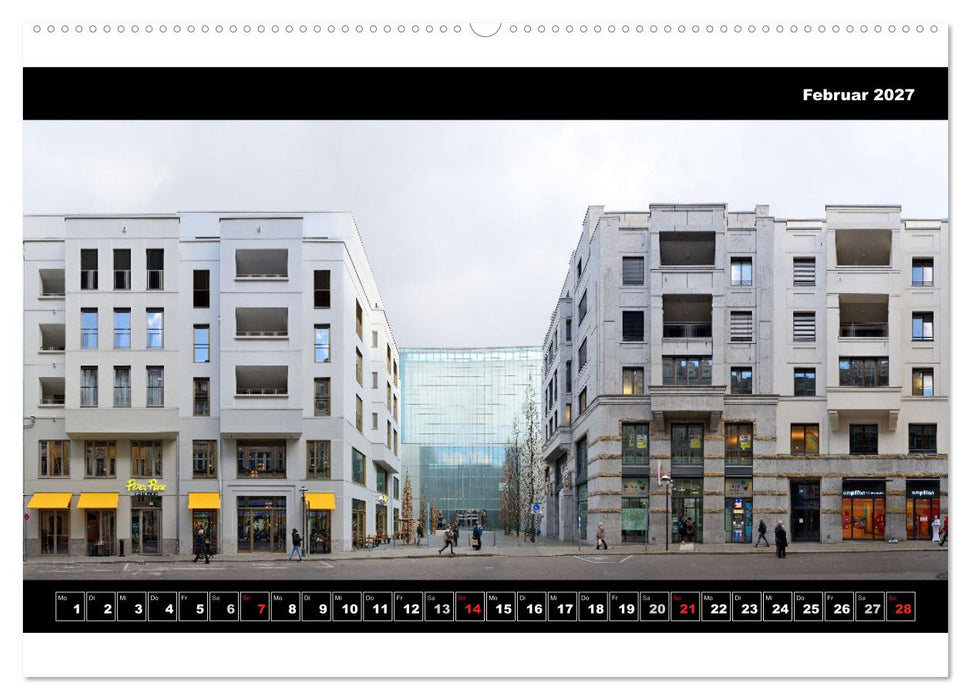 Leipzig Fassade 2027 (CALVENDO Premium Wandkalender 2027)