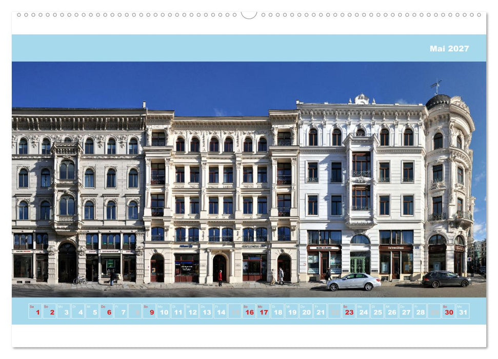 Leipzig Fassade 2027 (CALVENDO Premium Wandkalender 2027)