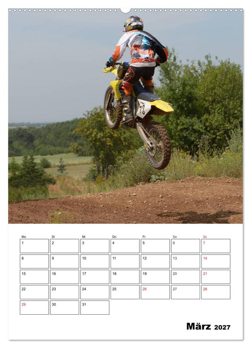 Motocross Terminplaner (CALVENDO Wandkalender 2027)
