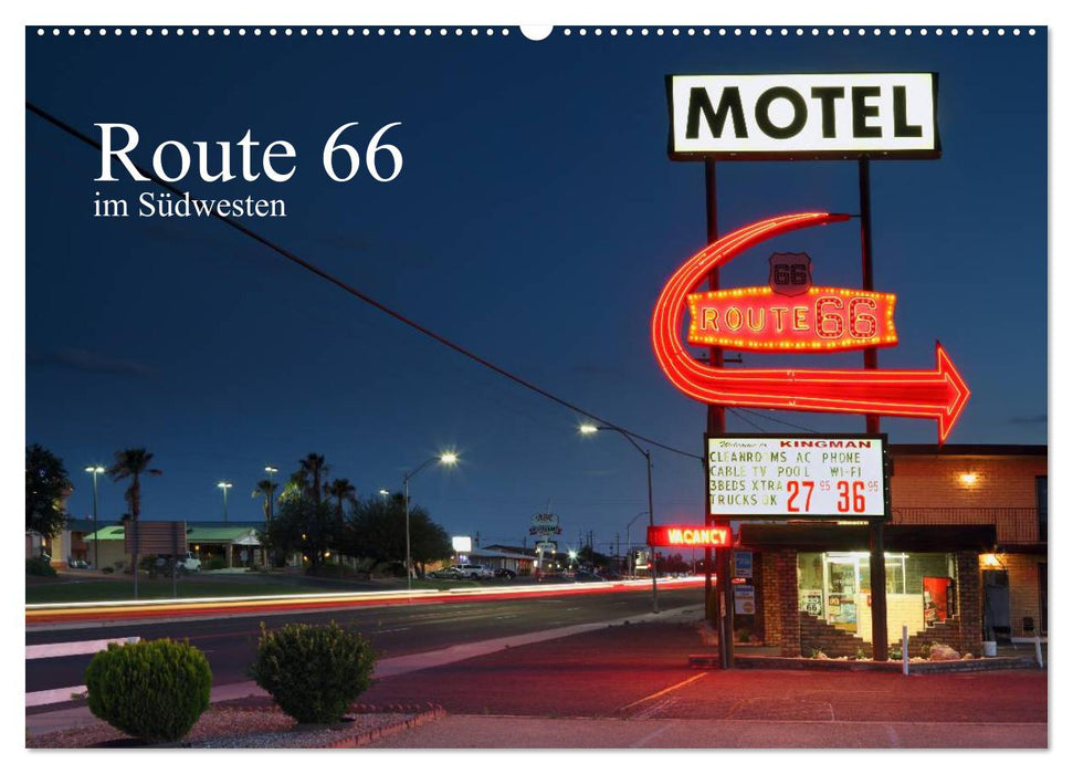 Route 66 im Südwesten (CALVENDO Wandkalender 2027)