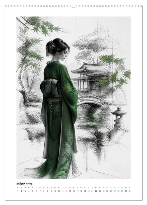 Monochrome Eleganz (CALVENDO Premium Wandkalender 2027)