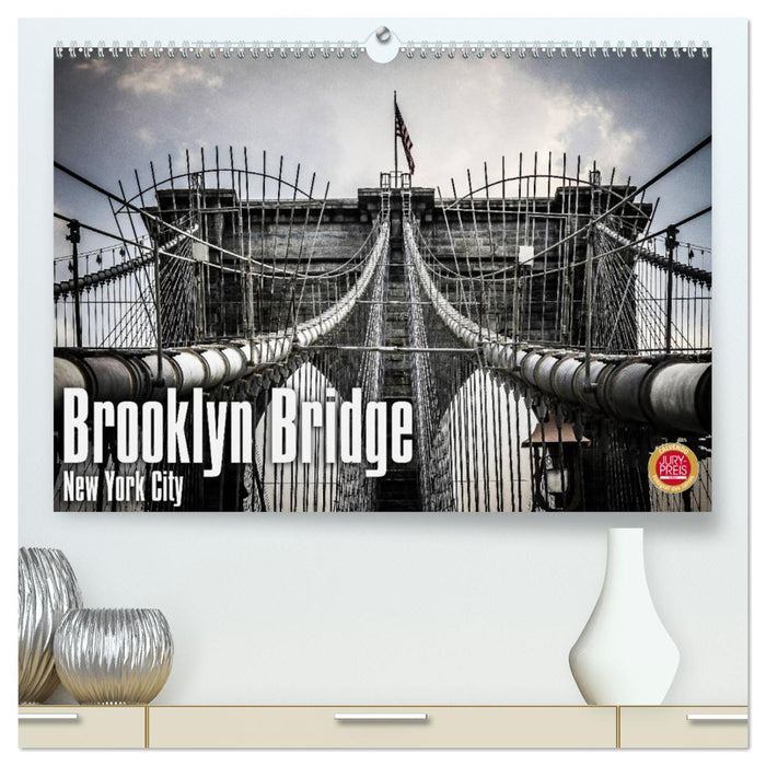 Brooklyn Bridge - New York City (CALVENDO Premium Wandkalender 2027)