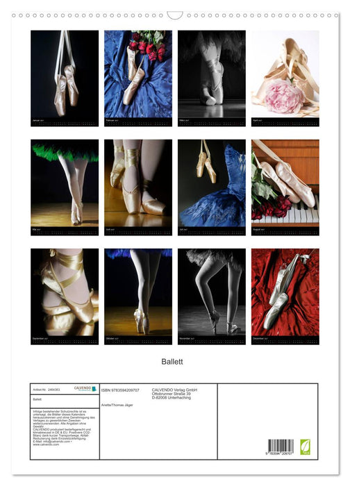 Ballett (CALVENDO Wandkalender 2027)