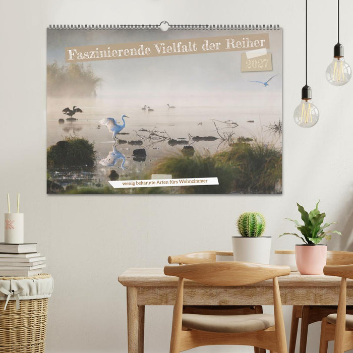 Unvergessene Reiherbilder (CALVENDO Wandkalender 2027)