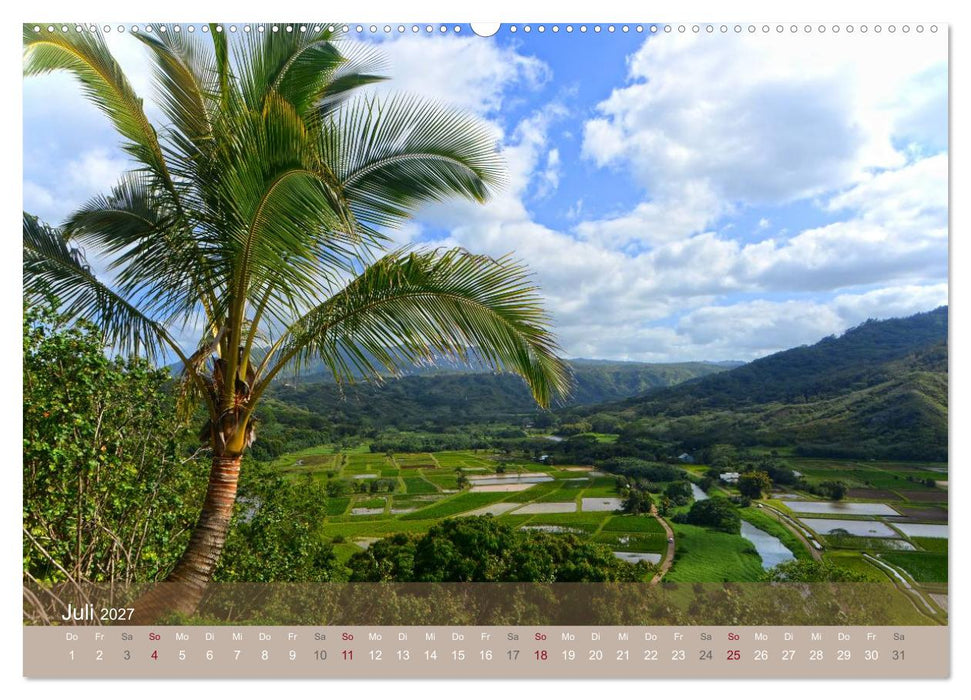 Aloha aus Hawaii (CALVENDO Premium Wandkalender 2027)