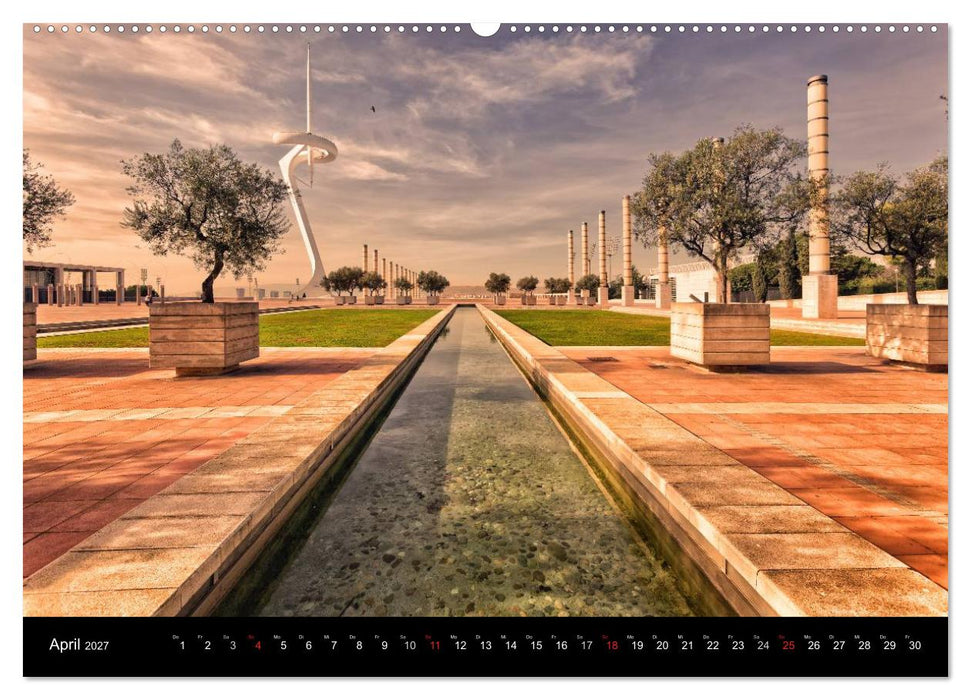 Barcelona - Stadtansichten (CALVENDO Wandkalender 2027)