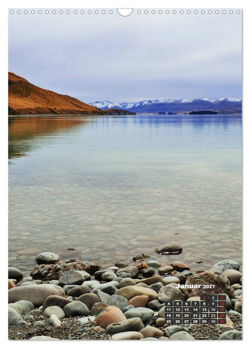 Reise durch Neuseeland (CALVENDO Wandkalender 2027)