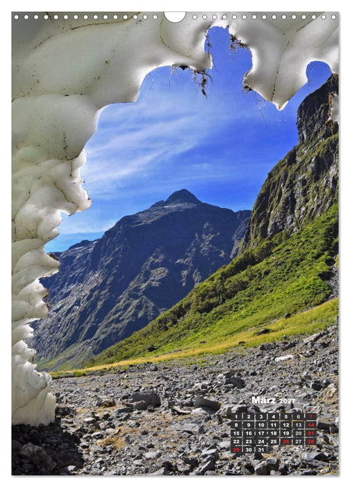 Reise durch Neuseeland (CALVENDO Wandkalender 2027)
