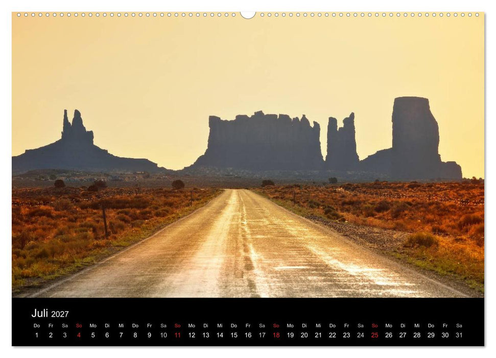 USA - Der Wilde Westen (CALVENDO Premium Wandkalender 2027)