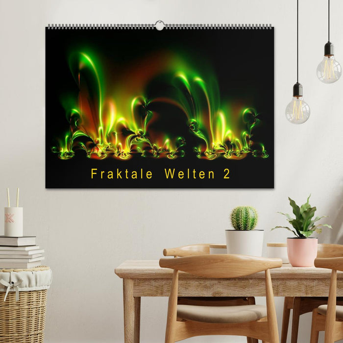 Fraktale Welten 2 (CALVENDO Wandkalender 2027)
