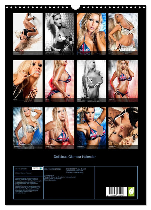 Delicious Glamour Kalender (CALVENDO Wandkalender 2027)