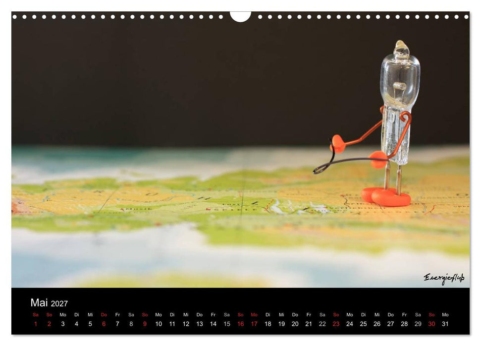 Bernie Blitz - Eine Birne sucht Erleuchtung (CALVENDO Wandkalender 2027)