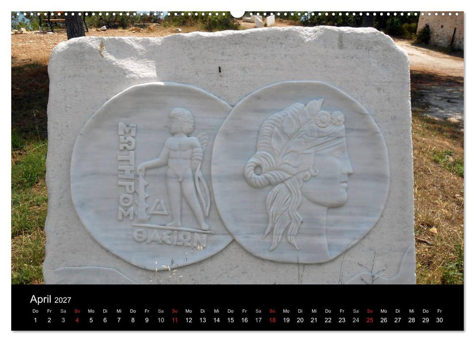 Griechenland - Insel Thassos (CALVENDO Wandkalender 2027)