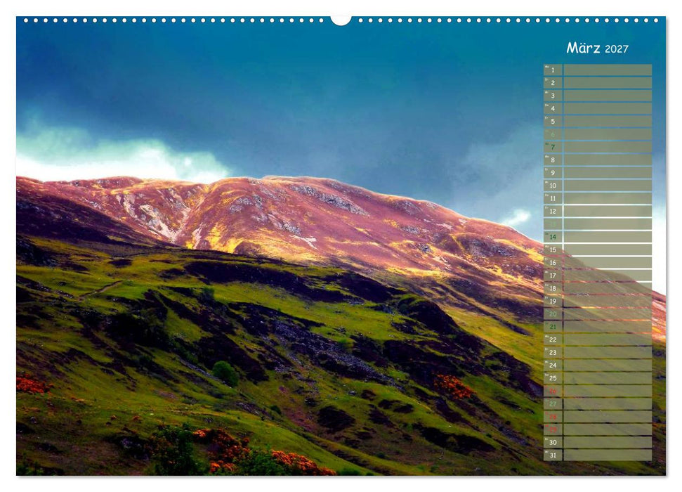 Scotland - Highlands (CALVENDO Premium Wandkalender 2027)