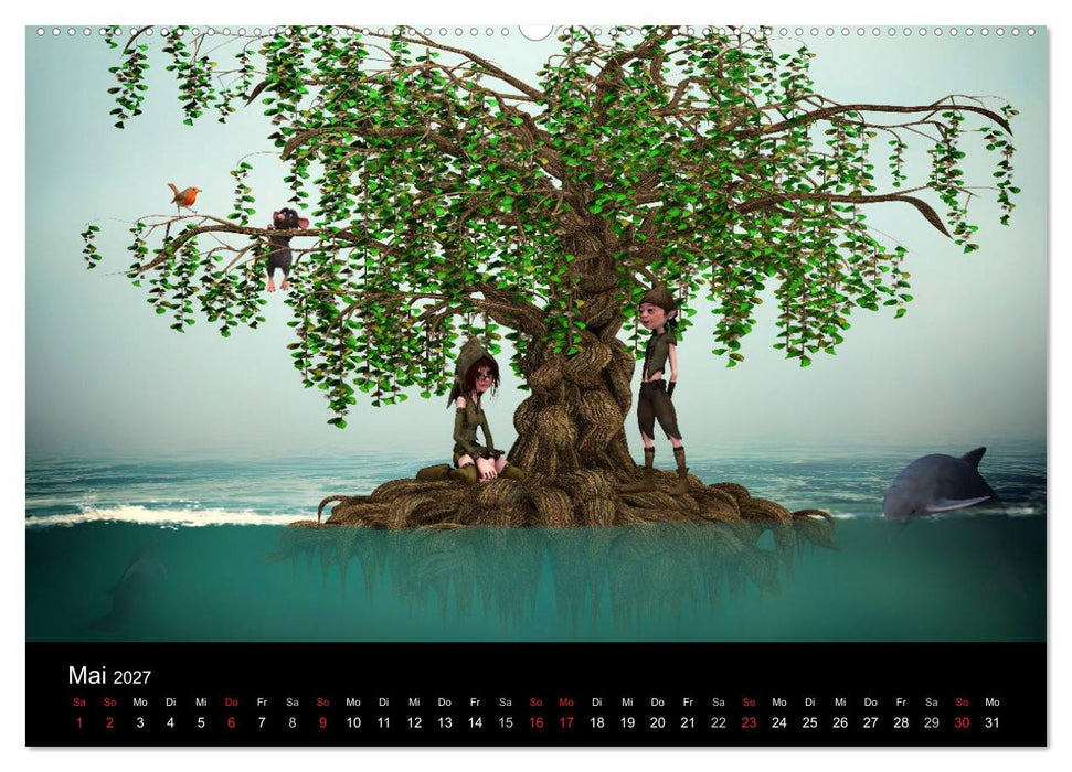 Märchenhaftes für Kinder (CALVENDO Wandkalender 2027)