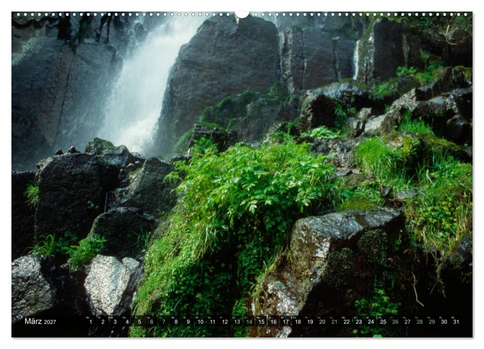 Wasserfälle der Welt 2027 (CALVENDO Wandkalender 2027)