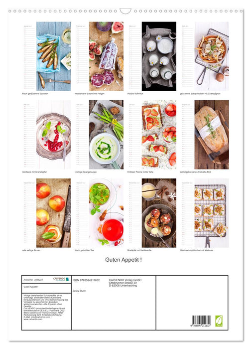 Guten Appetit ! (CALVENDO Wandkalender 2027)