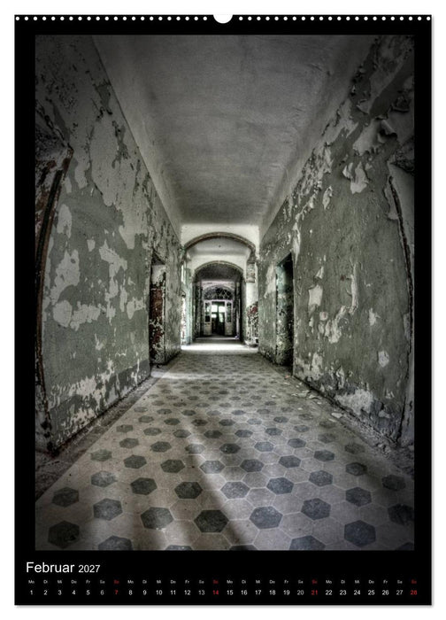 Lost Places Vergessene Orte (CALVENDO Wandkalender 2027)