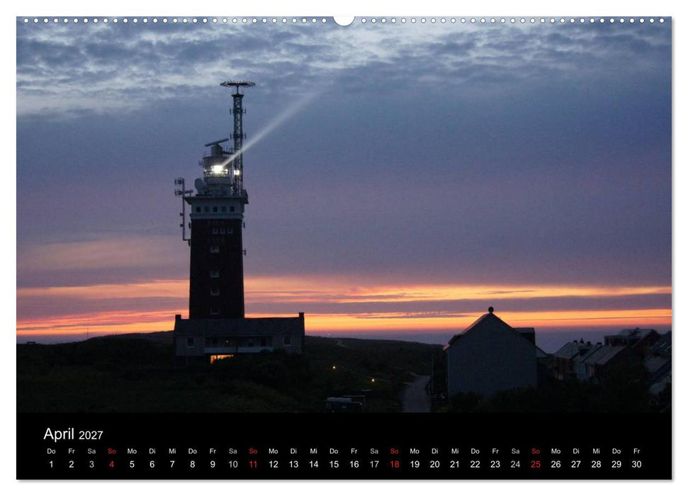 Abend in Helgoland (CALVENDO Wandkalender 2027)