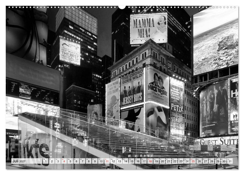 NEW YORK Urbane Ansichten (CALVENDO Premium Wandkalender 2027)
