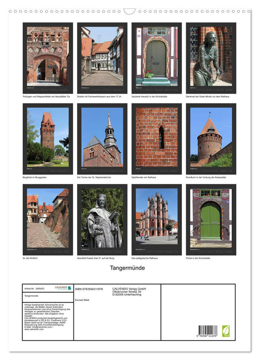 Tangermünde (CALVENDO Wandkalender 2027)