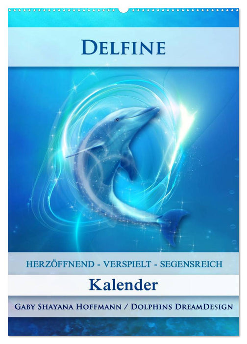 Delfine - Kalender (CALVENDO Wandkalender 2027)