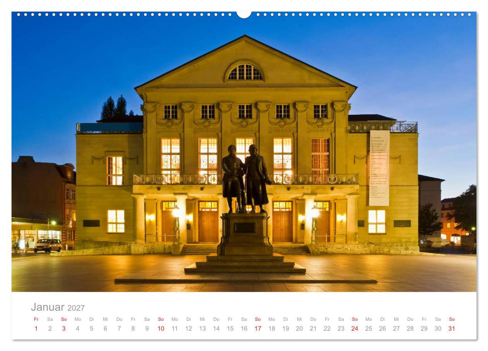 THÜRINGEN 2027 (CALVENDO Premium Wandkalender 2027)