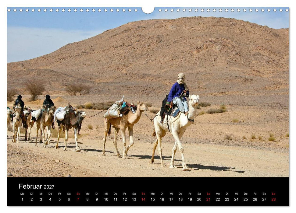 Sahara - Südalgerien (CALVENDO Wandkalender 2027)