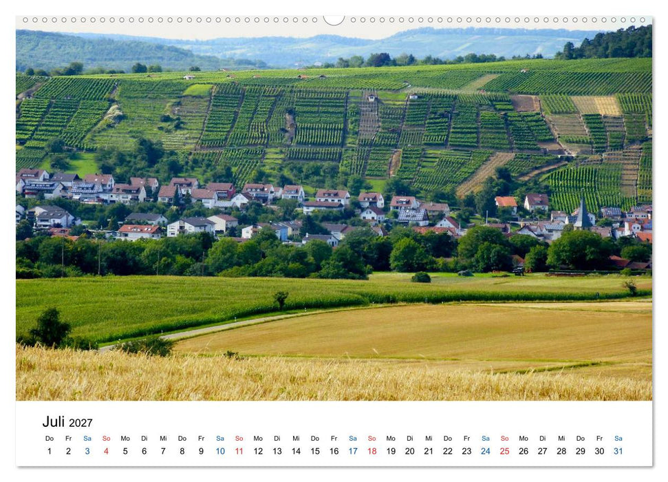 Württemberger Wein 2027 (CALVENDO Premium Wandkalender 2027)