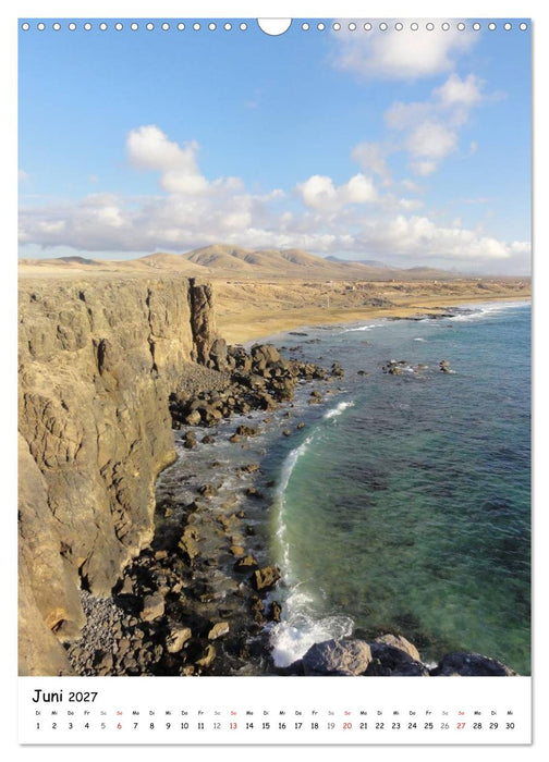 Fuerteventura -schlicht schön (CALVENDO Wandkalender 2027)