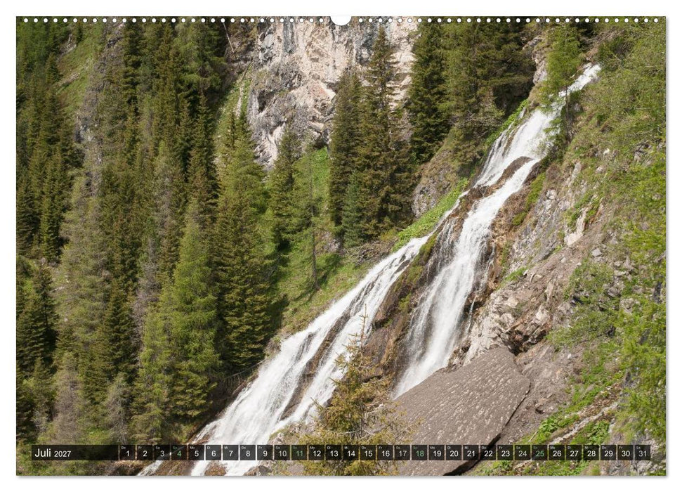 Wasserfälle der Welt 2027 (CALVENDO Premium Wandkalender 2027)