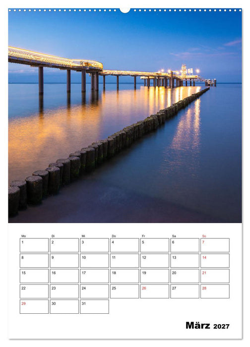 Usedom - Inseltraum im Norden (CALVENDO Premium Wandkalender 2027)