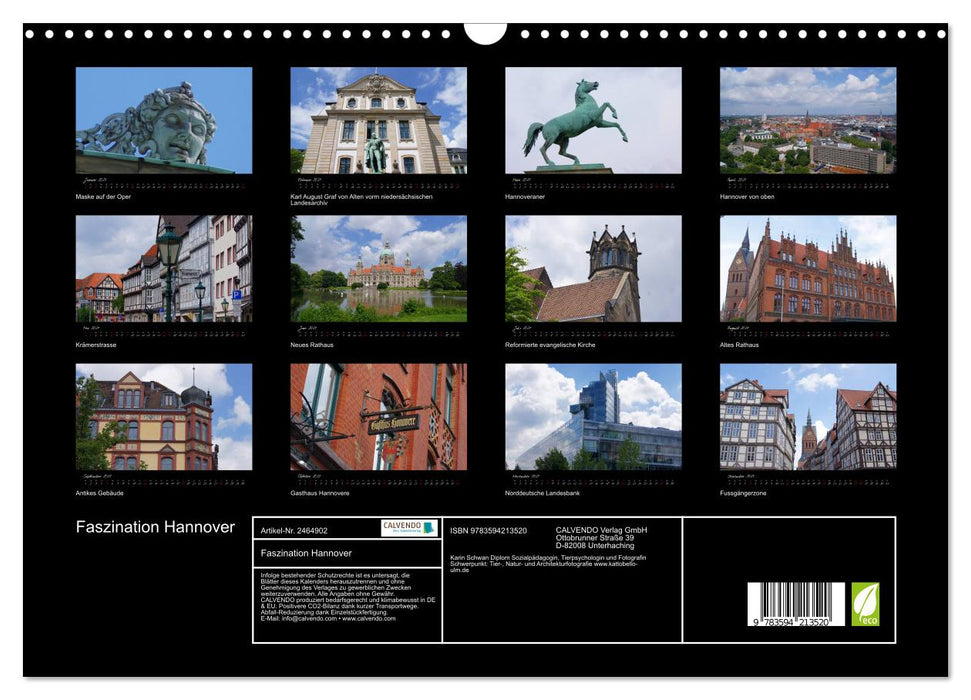 Faszination Hannover (CALVENDO Wandkalender 2027)